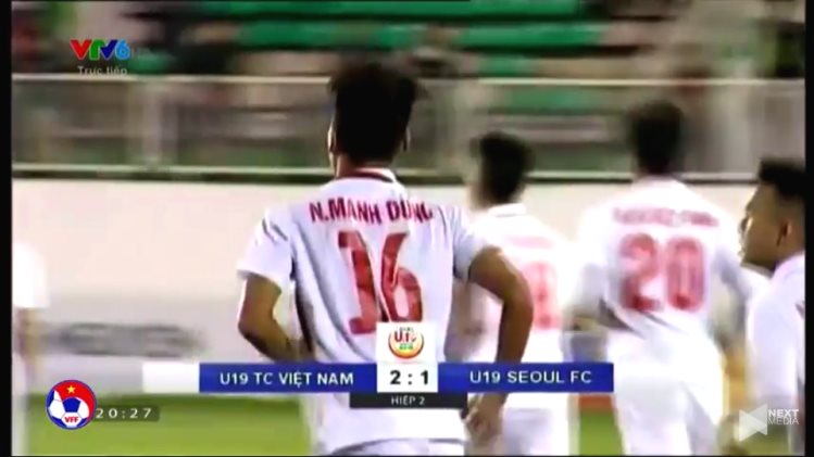 Video bàn thắng U19 Việt Nam vs U19 Seoul, VCK U19 quốc tế 2018