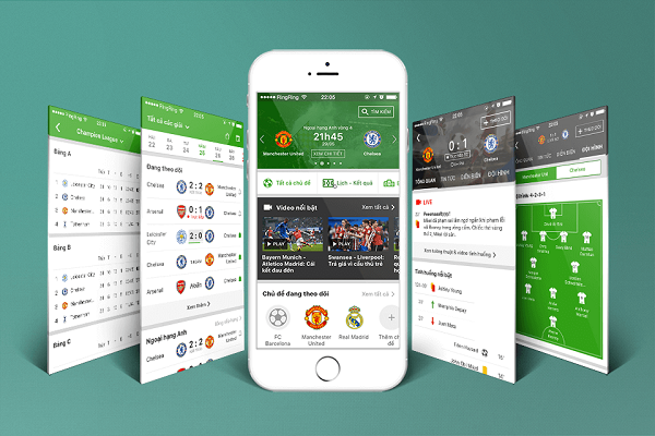 Ứng dụng xem chung kết C1 trên smartphone: Liverpool vs Real Madrid
