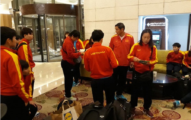 Có mặt tại Jordan, ĐT nữ Việt Nam sẵn sàng chinh phục vé dự World Cup