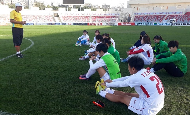 Lịch thi đấu Nữ Việt Nam vs Hàn Quốc ở ASIAN Cup 2018