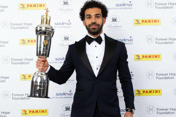 Đánh bại Kevin Bruyne, Salah giành giải Cầu thủ xuất sắc nhất Ngoại hạng Anh mùa 2017/18