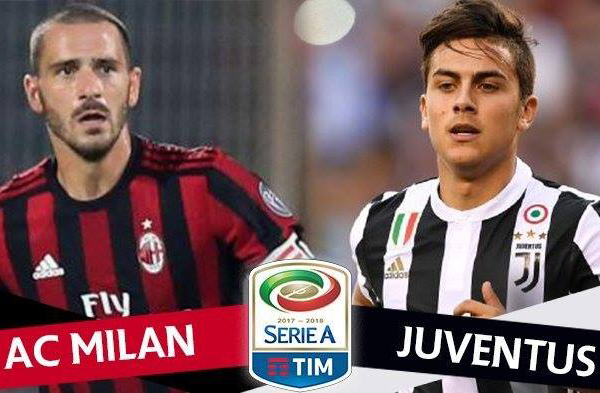 Lịch thi đấu chung kết Cúp Quốc gia Italia 2017/18: Juventus vs AC Milan