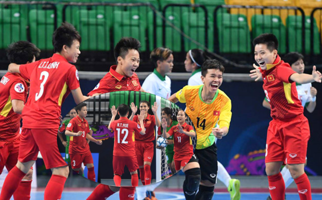 Lịch thi đấu bán kết Futsal nữ châu á 2018: Việt Nam vs Iran