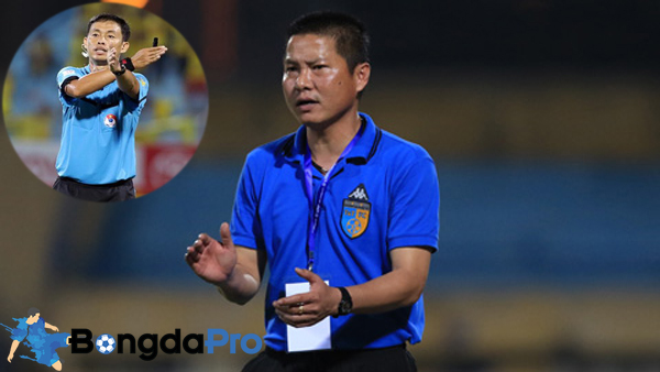 HLV Chu Đình Nghiêm: Trọng tài 'đè nghiến' Hà Nội FC ra phạt