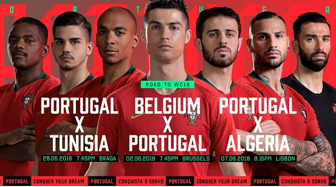 Danh sách dự World Cup 2018 của ĐT Bồ Đào Nha: Vắng mặt thần đồng Sanches