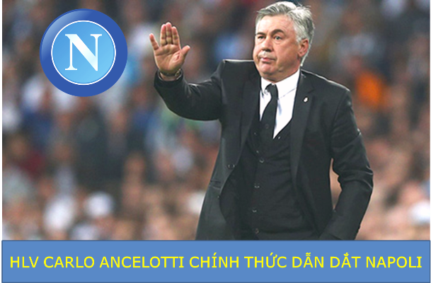 CHÍNH THỨC: HLV Ancelotti dẫn dắt á quân Serie A