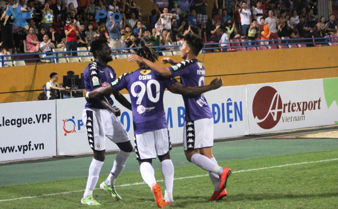 Kết quả vòng 10 V-League 2018 ngày 30/5: SLNA thất thủ trước Hà Nội FC ngay tại sân Vinh