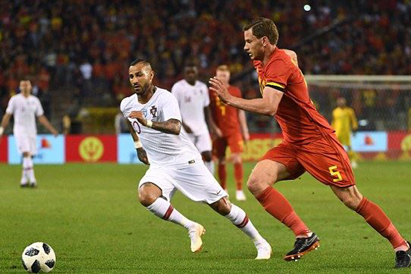 Xem lại Video bàn thắng Bỉ vs Bồ Đào Nha: Cân tài, cân sức
