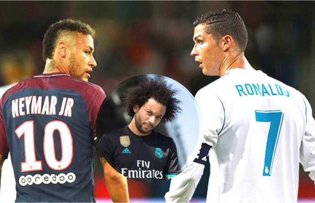 Marcelo gọi mời Neymar, đẩy Ronaldo khỏi sân Bernabeu