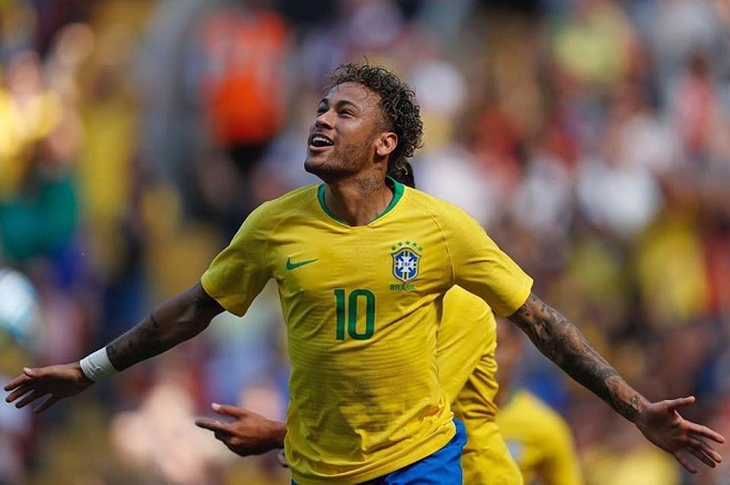 Tin bóng đá sáng nay 11/6:  Neymar khiến CĐV Brazil vui sướng trước thềm World Cup 2018