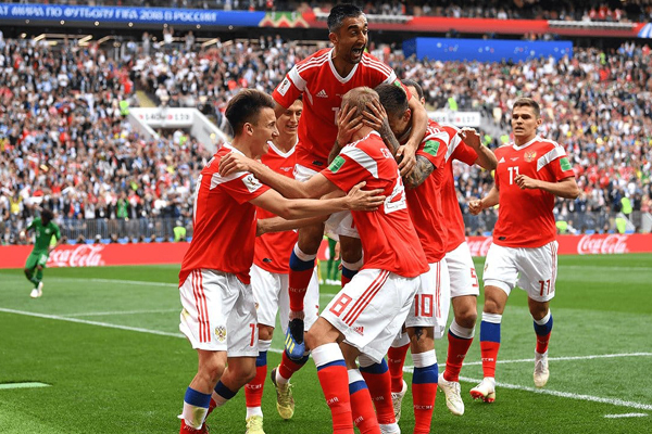 Kết quả Nga 5-0 Saudi Arabia: Chủ nhà World Cup 2018 ra mắt hoàn hảo