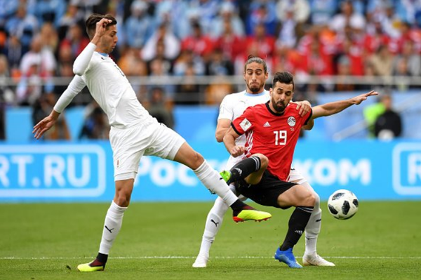 Kết quả World Cup 2018 hôm nay 15/6: Ai Cập 0-1 Uruguay