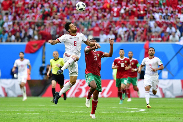 Kết quả Maroc 0-1 Iran: Iran bất ngờ dẫn đầu bảng B World Cup 2018