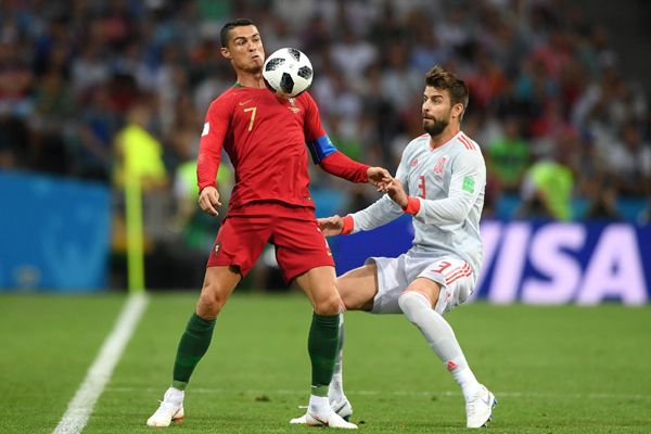 Kết quả World Cup 2018 hôm nay 16/6: Bồ Đào Nha 3-3 Tây Ban Nha