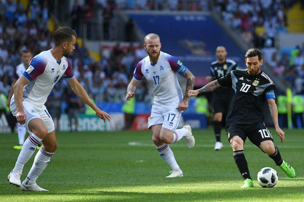 Kết quả World Cup 2018 hôm nay 16/6: Argentina 1-1 Iceland