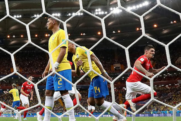 Kết quả bảng E World Cup 2018: Brazil 1-1 Thụy Sĩ