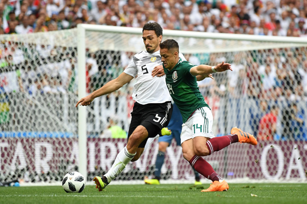 Kết quả World Cup 2018 hôm nay 17/6: Đức 0-1 Mexico