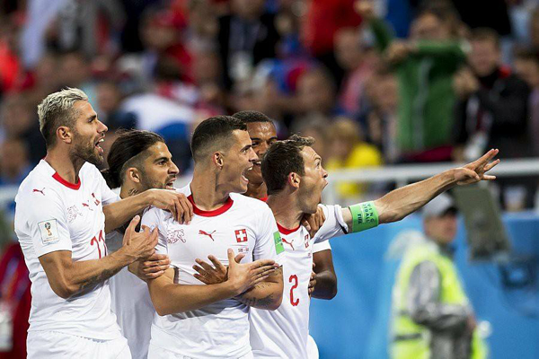 Kết quả bóng đá World Cup 2018 hôm nay (23/6): Serbia 1-2 Thụy Sĩ