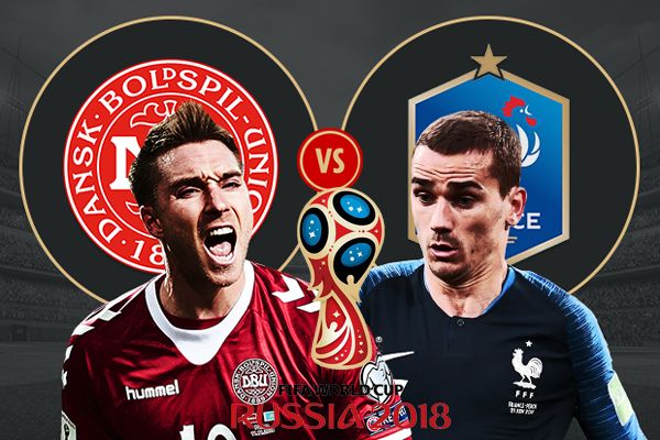 Nhận định bảng C World Cup 2018 lượt 3 (21h00 ngày 26/6): Đan Mạch vs Pháp