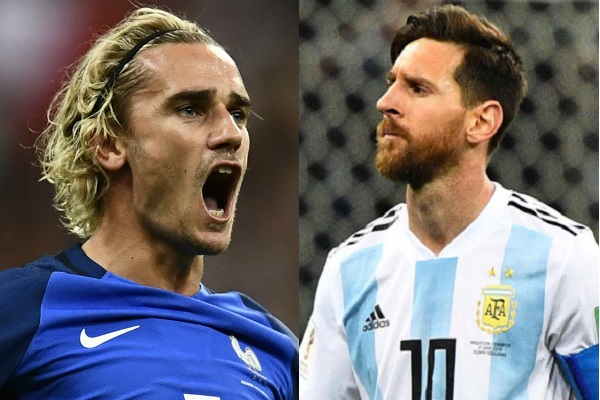 Đội hình ra sân Pháp vs Argentina: Griezmann so tài Messi