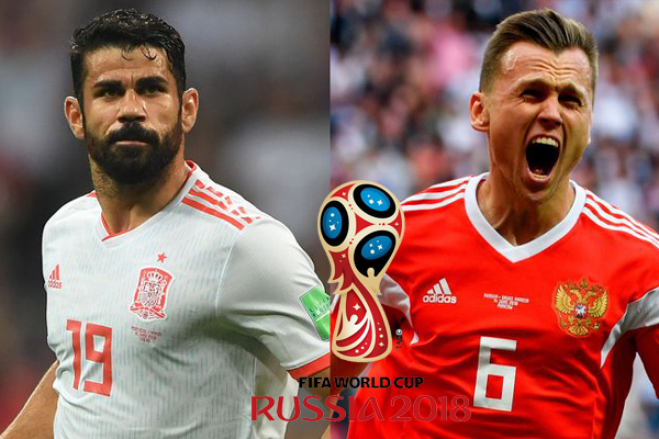 Lịch thi đấu World Cup hôm nay (1/7): Tây Ban Nha vs Nga