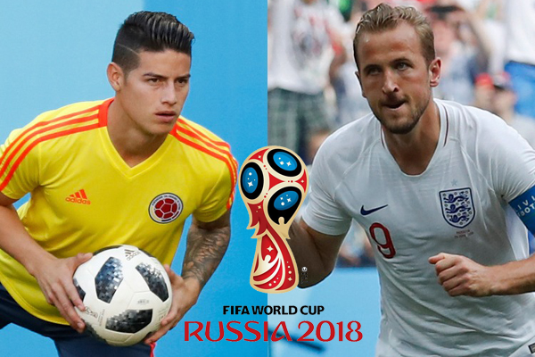 Lịch thi đấu World Cup hôm nay (3/7): Colombia vs Anh