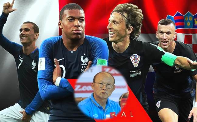 HLV Park Hang-seo dự đoán thế nào về trận chung kết Pháp vs Croatia?