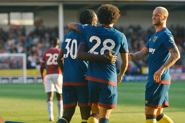 Kết quả bóng đá hôm nay (26/7): Aston Villa 1-3 West Ham