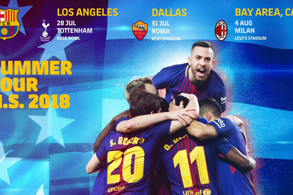 Lịch thi đấu bóng đá hôm nay (29/7): Barcelona vs Tottenham