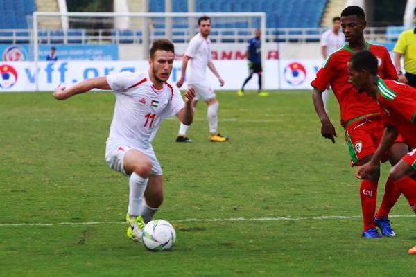 Kết quả vòng bảng ASIAD 2018: U23 Lào 1-2 U23 Palestine