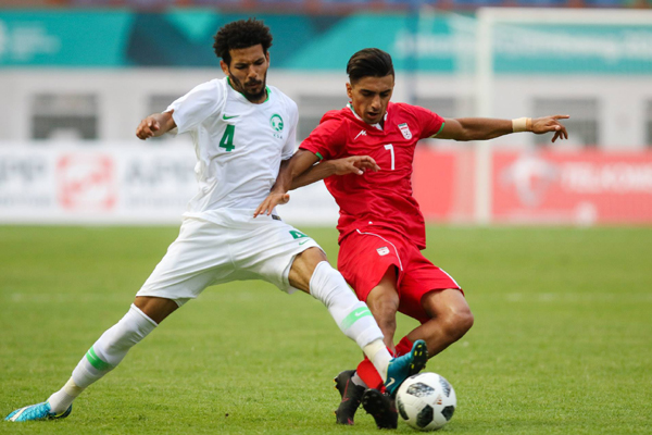 Kết quả bóng đá nam ASIAD 2018: U23 Ả Rập Xê Út 0-0 U23 Iran