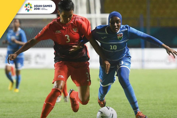 Kết quả bóng đá ASIAD 2018: nữ Maldives 0-8 nữ Hàn Quốc
