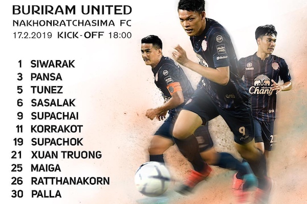 Buriram United 1-1 Nakhon Ratchasima FC: Xuân Trường đá chính, chơi nổi bật