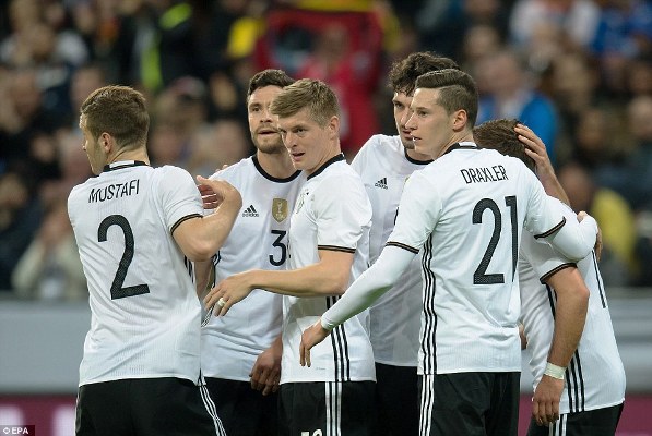 Lịch thi đấu bóng đá hôm nay 20/3: Đức vs Serbia