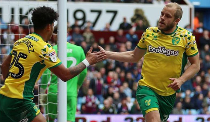 Kết quả Aston Villa 1-2 Norwich: Norwich chính thức vô địch Hạng Nhất Anh 2018/19
