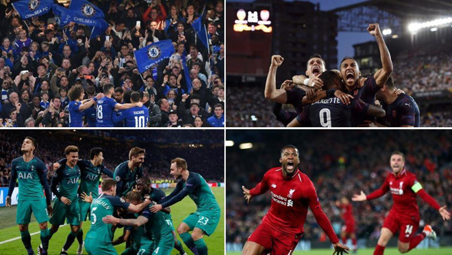 Arsenal và Chelsea vào chung kết Europa League, bóng đá Anh thống trị châu Âu mùa giải 2018/19