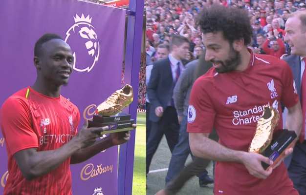 Vua phá lưới Ngoại hạng Anh 2018/19: Salah, Aubameyang, Mane chia giải thưởng