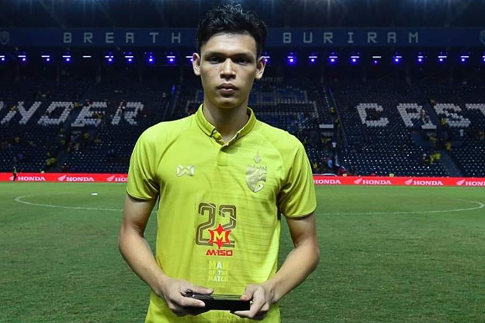 Cầu thủ Supachai xuất sắc nhất trận Việt Nam thắng Thái Lan: Niềm vui an ủi