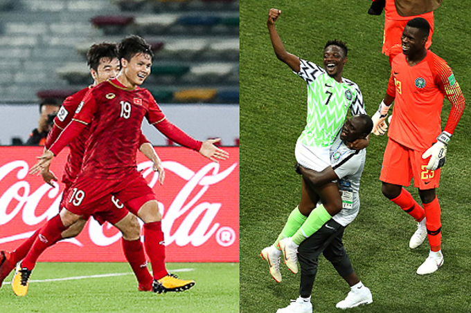 Bảng xếp hạng FIFA mới nhất trước trận Việt Nam vs Nigeria