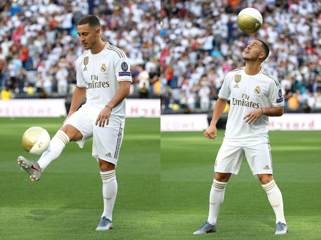Real Madrid làm điều bất ngờ trong ngày ra mắt Eden Hazard