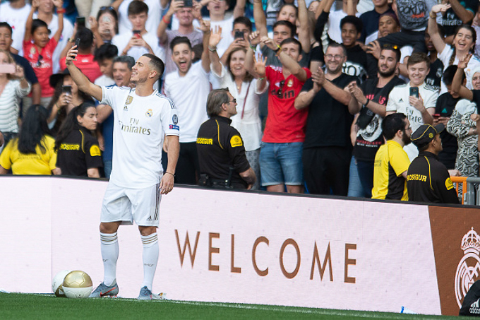 Hazard bỏ qua số 7, thích số áo của Modric tại Real Madrid