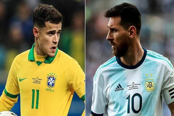 Đội hình ra sân Brazil vs Argentina (Bán kết Copa America 2019): Coutinho đối đầu Messi