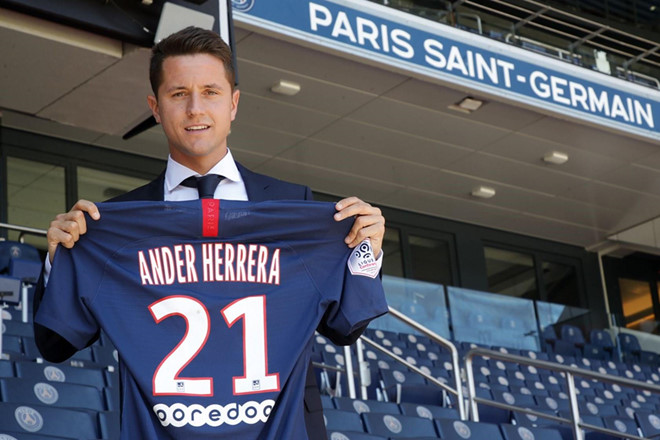 Ander Herrera chính thức ký hợp đồng khủng với PSG