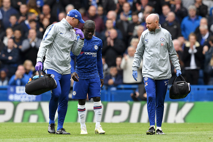 Chelsea nhận tin xấu với chấn thương của N'golo Kante