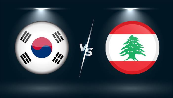 Xem trực tiếp Hàn Quốc vs Lebanon, 13h00 ngày 13/6