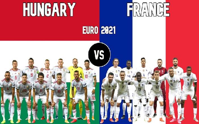 Link xem trực tiếp Hungary vs Pháp hôm nay 19/06