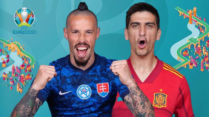 Link xem trực tiếp Slovakia vs Tây Ban Nha hôm nay 23h kênh nào?