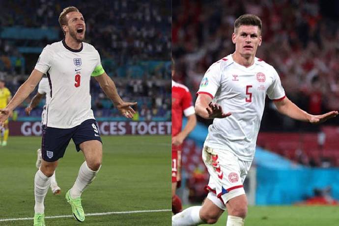 Đội hình ra sân dự kiến Anh và Đan Mạch hôm nay bán kết Euro 2021