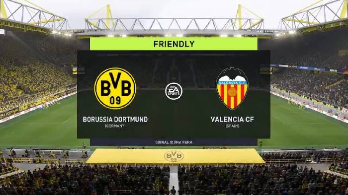 Link xem trực tiếp Dortmund vs Valencia, 0h00 ngày 19/7
