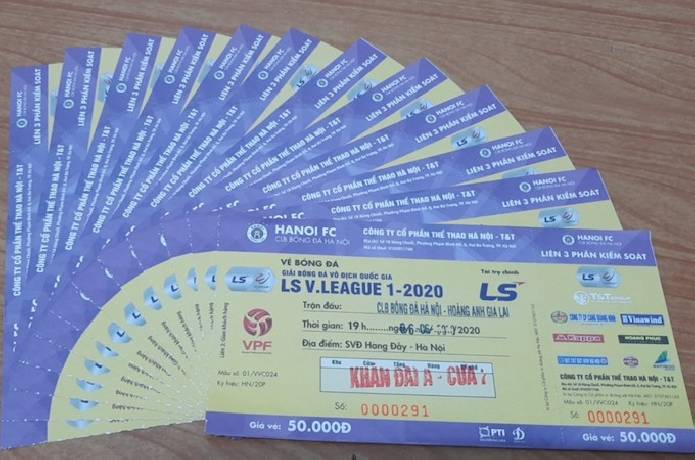 Vé bóng đá trận Hà Nội FC vs HAGL giá bao nhiêu, mua ở đâu? 